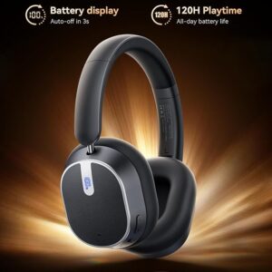 Hybrid ANC Wireless Over-Ear Headphones