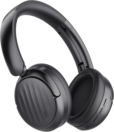 Bluetooth Headphones, Hybrid Active Noise Cancelling Over Ear Headphones