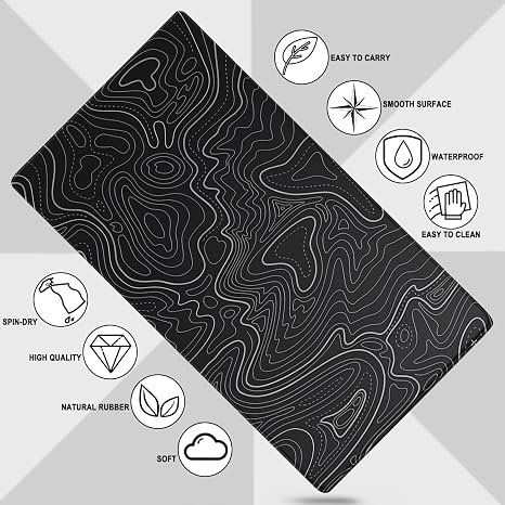 Large Gaming Mouse Pad, Waterproof Extra Large Mousepad with Stitched Edges - Image 5